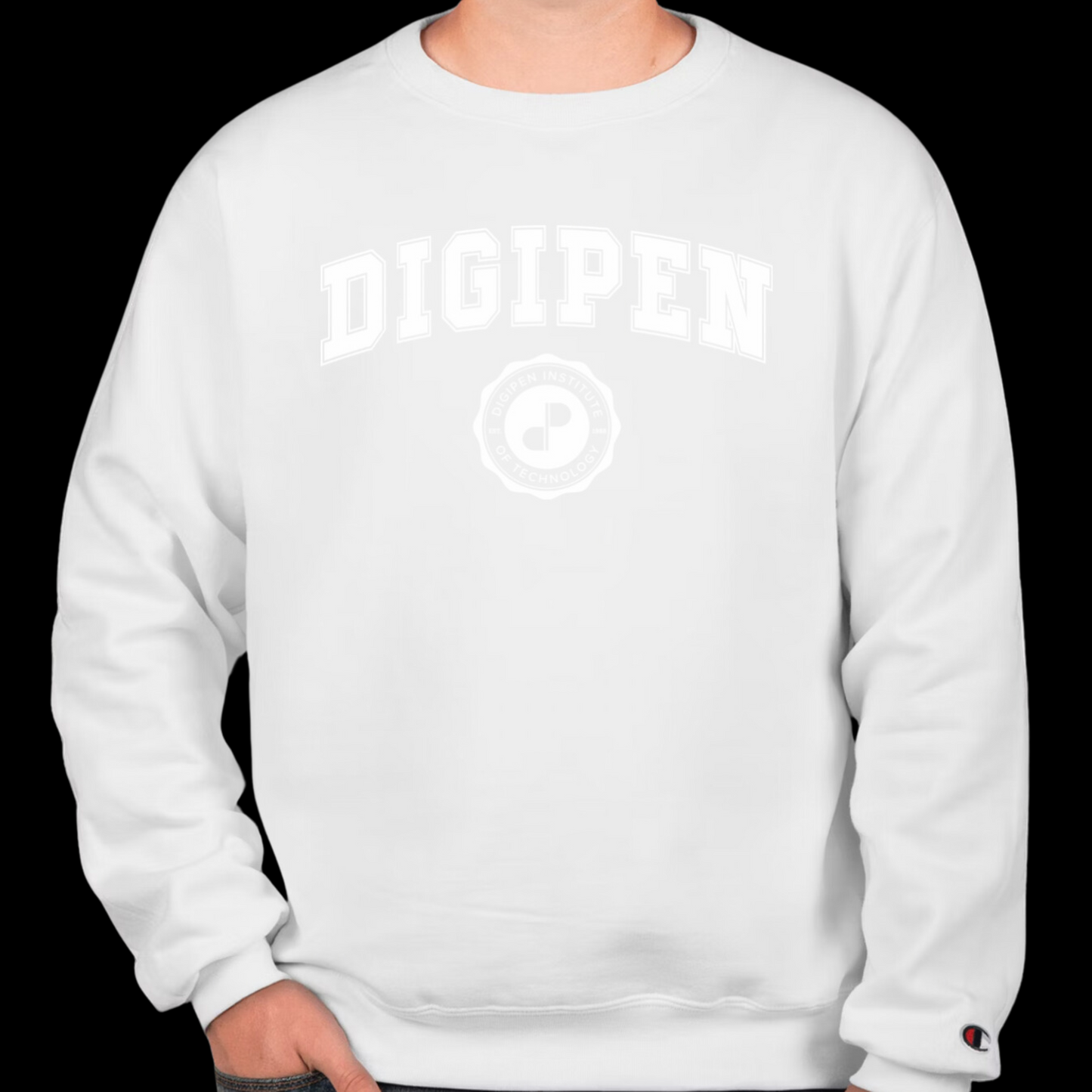 Champion Crewneck, Whiteout Edition