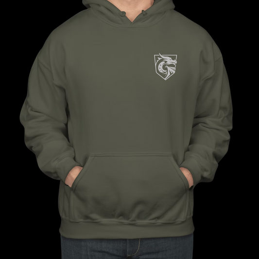 DigiPen Dragons Hoodie in Sage Green