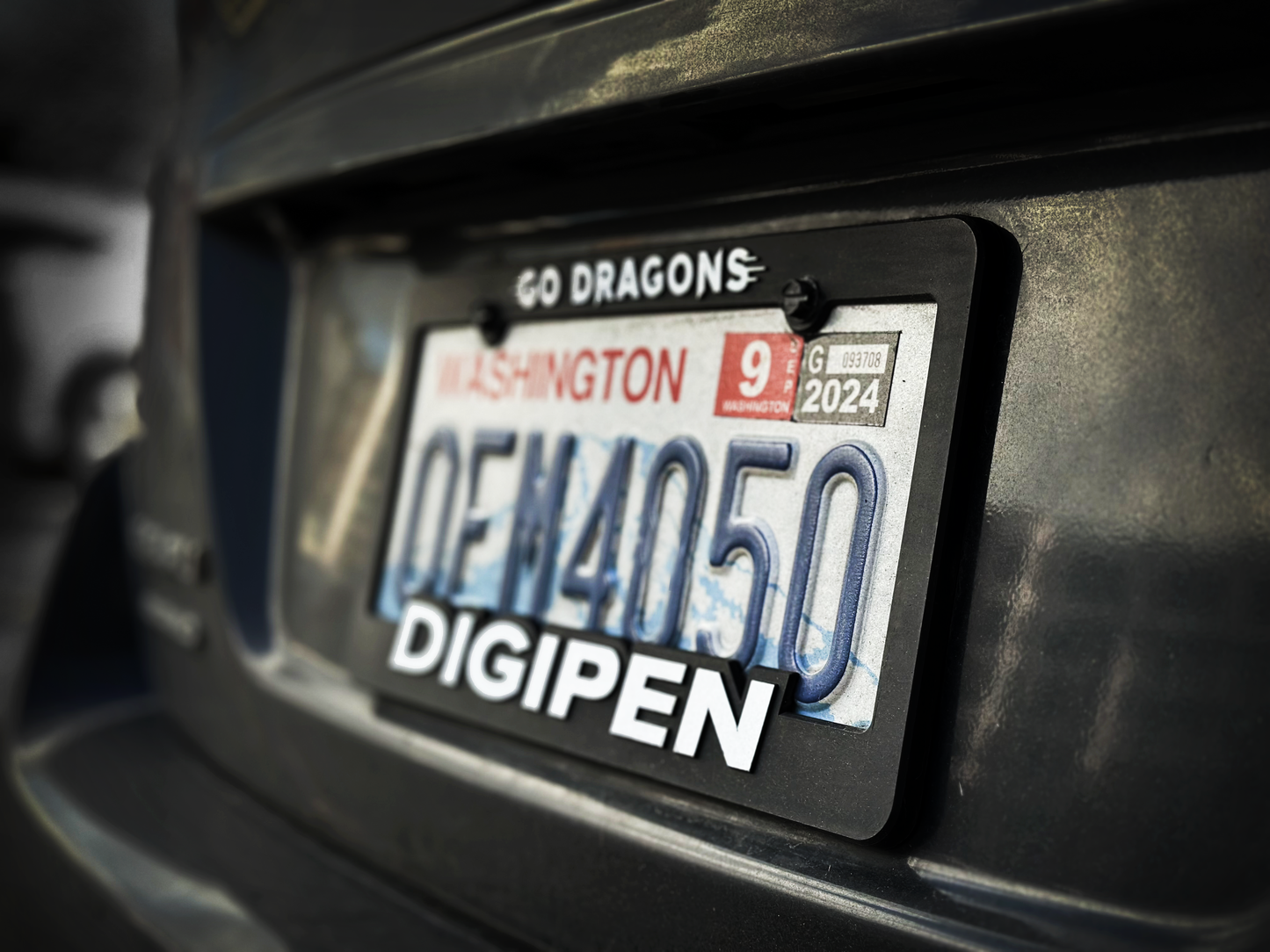 DIGIPEN License Plate Frame