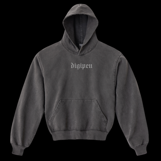Ultimate Embroidered Extra Heavy Hoodie - LA Apparel